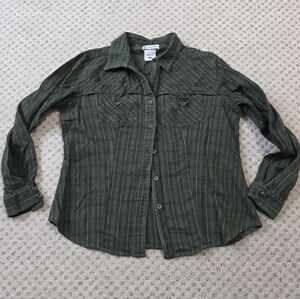 Vintage Columbia flannel button down
